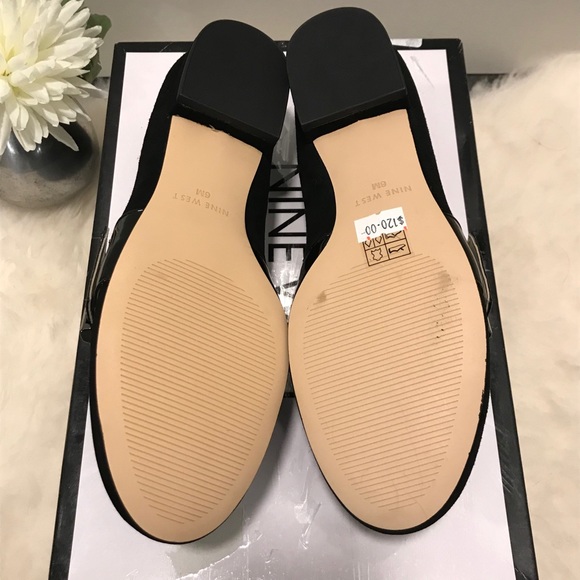 Nine West Women’s sz 6M Zance Ballet Flat New Blk - Picture 5 of 10